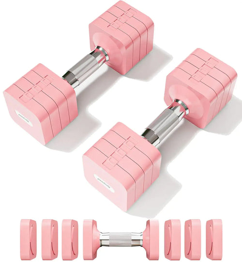 15LBS 4-in-1 Adjustable Dumbbell Set